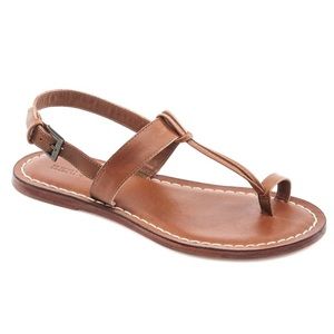 Bernardo leather sling back sandals